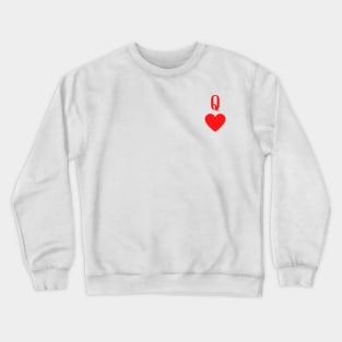 Queen of Hearts Crewneck Sweatshirt